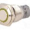 Intrerupator anti-vandalism, ON-(ON), &Oslash;16mm, ONPOW - LAS2-GQF-11E/Y12V/S-P