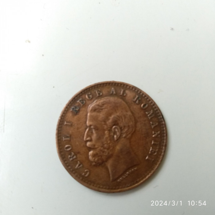 -Y- MONEDA ROMANIA 2 BANI 1900