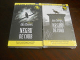 Negru de corb-Ann Cleeves vol.1+2-Carte Noua,2012 colectia Crime scene nr. 60,61