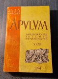 Apulum 31 Arheologie istorie etnografie 1994