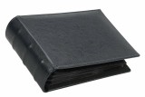 Album pentru carti postale,Standard-Negru, cu 100 buzunare negre