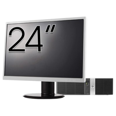 Pachet Calculator Second Hand HP Retail System RP5810 SFF, Intel Core i5-4570S 2.90GHz, 8GB DDR3, 128GB SSD, 4 x Serial Port, 1 x 24 Volt USB, 3 x 12 foto