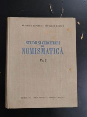 Studii si cercetari de numismatica I 1957