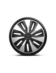 Set capace roti camion 16` Silver-Black Orion Van 4buc