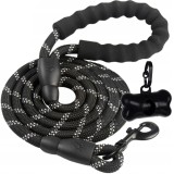Lesa pentru caini, Purlov, PP, reflectorizanta, cu carabiniera, 5 m, Isotrade