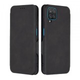 Husa pentru Samsung Galaxy A12 Nacho A127 / A12 A125, Techsuit, Safe Wallet Plus, Neagra