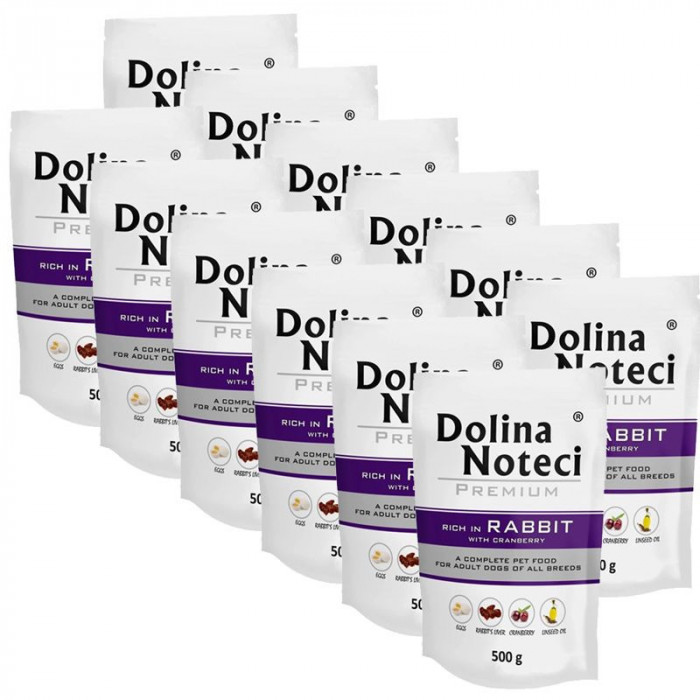 Dolina Noteci Premium Rich In Rabbit with Cranberry 12 x 500 g