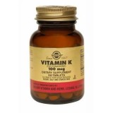VITAMIN K1 100mcg 100tb SOLGAR