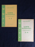 Carte - Gazeta Matematica, anul VI, nr. 1-2 , 3-4 anul 1985 Serie incompleta