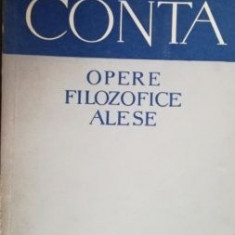 Opere filozofice alese-Vasile Conta