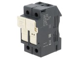 Suport siguranta sina DIN SCHNEIDER ELECTRIC 1P+N, Cod DF81N