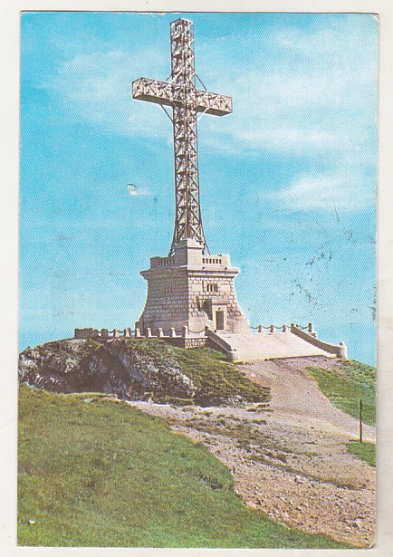 bnk cp Muntii Bucegi - Monumentul eroilor de pe Caraiman - circulata