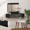 vidaXL Masă de Machiaj cu sertar Negru 83 x 40 x 70 cm Lemn compozit