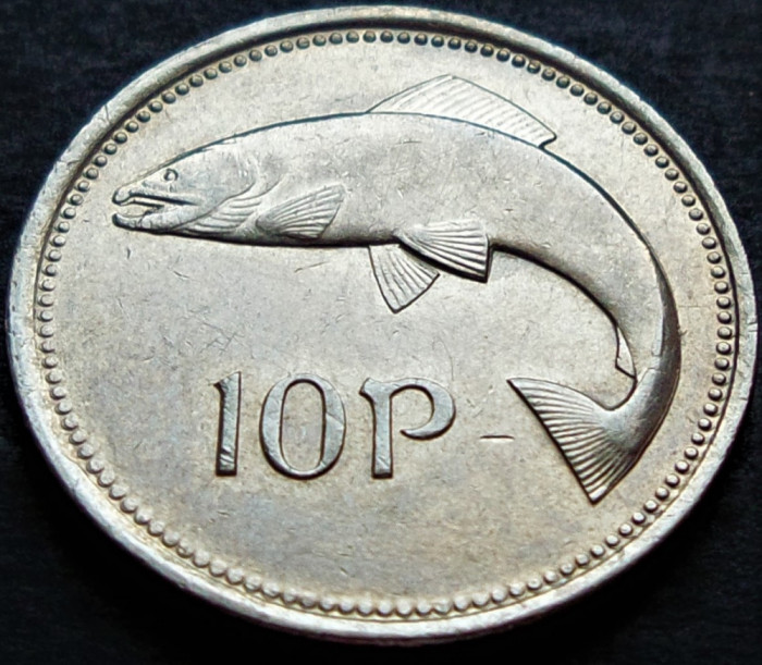 Moneda 10 PENCE - IRLANDA, anul 1995 * cod 2301