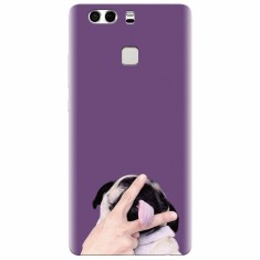 Husa silicon pentru Huawei P9, Cute Dog 2