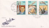 FILATELIE TEMATICA - PLIC CUBA FDC TEMATICA SPATIU SATELITI, Stampilat