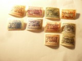 Serie Grecia 1944 supratipar Bombardament in Pireu , 10 valori