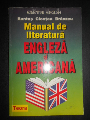 Andrei Bantas - Manual de literatura engleza si americana foto