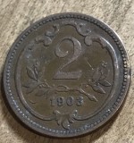 MNDSTR AUT22 Austro-Ungaria 2 hellar 1903