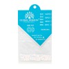 Cristale unghii tip Swarovski, Global Fashion, Diamond, albe/albastre