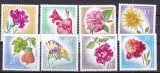 Albania 1967 flori MI 1143-1150 MNH