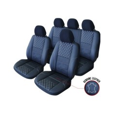 Set Huse Scaun Exclusive Leather Queen Negru Umb-W, Umbrella