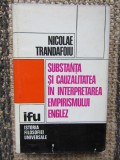 Substanta Si Cauzalitaliatea In Interpretarea Empirismului EnGLEZ
