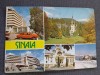 CPIB 23170 CARTE POSTALA - SINAIA, MOZAIC, CIRCULATA, 1985, STAMPILE, TIMBRU, Fotografie