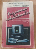 Programarea calculatoareor- T. Ionescu, Gh. Musca
