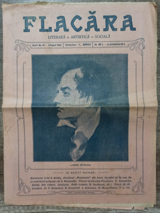 Revista Flacara// anul I, no. 42, 4 august 1912