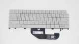 Tastatura Laptop, Dell, XPS 13 Plus 9320, P151G, P151G001, 0M6VRM, M6VRM, iluminata, alba, layout US