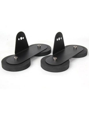 Set 2 suporti magnetici montare Led Bar forta 160kg, diametru 88mm, surub M8 foto