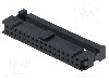 Conector IDC, 34 pini, pas pini 2.54mm, CONNFLY, DS1016-34MA2BB, T215899 foto