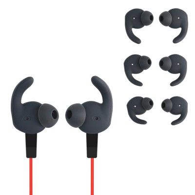Set 6 Varfuri de schimb pentru casti Huawei AM61, Kwmobile, Gri, Silicon, 49426.22 foto
