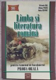 LIMBA SI LITERATURA ROMANA PENTRU EXAMENUL DE BACALAUREAT. PROBA ORALA-VICTORA GAL, L. PAICU, A. REVNIC-136902