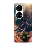 Husa compatibila cu Huawei Nova Y70 model Mountain path, Silicon, TPU, Viceversa, Transparent, Carcasa