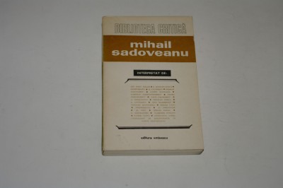 Mihail Sadoveanu interpretat de ..., foto