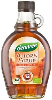 Sirop Bio de Artar Grad A Gust Intens Dennree 250ml foto