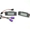 Set 2 buc lampa numar CITROEN C2, C3, C4, C5, C6, Jumpy; MERCEDES Sprinter, Vito (W639); NISSAN Micra (K12), Navara (D40), Pathfinder (R51), Note (E1