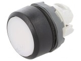 Comutator Alb 22mm Acționat Prin Apăsare