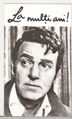 bnk cld Calendar de buzunar 1973 ACIN Mike Connors foto
