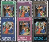 Insulele Cayman 1973 - Crăciun, arta, serie neuzata