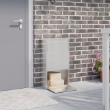 vidaXL Cutie pentru Colet 44x22x82 cm Oțel Inoxidabil