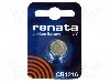 Baterie moneda, 3V, litiu, 30mAh, RENATA - CR1216