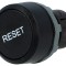 Comutator apăsare 22mm negru