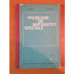 PROBLEME DE MATEMATICI SPECIALE de V. RUDNER , C. NICOLESCU , 1982