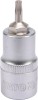 Bit Torx T20 YATO cu Adaptor, Prindere Hexagonala 1/2, Otel Forjat, Anti-Coroziune, Ateliere Auto, Service