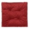 Perna Scaun, Model Velvet Capitonata, Culoare Bordo Alb, Marime 38x38cm
