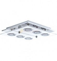 PLAFONIERA LED GU10 6X3W CABO foto