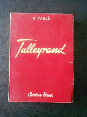 E. V. Tarle - Talleyrand foto